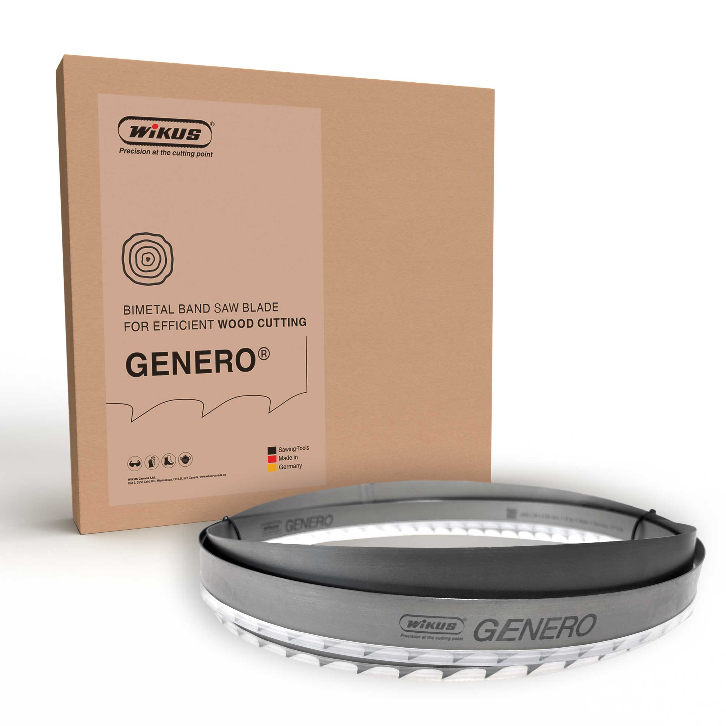WIKUS GENERO® Bimetall-Sägeband 34x1,10 mm, Klauenzahn, 7° Spezial