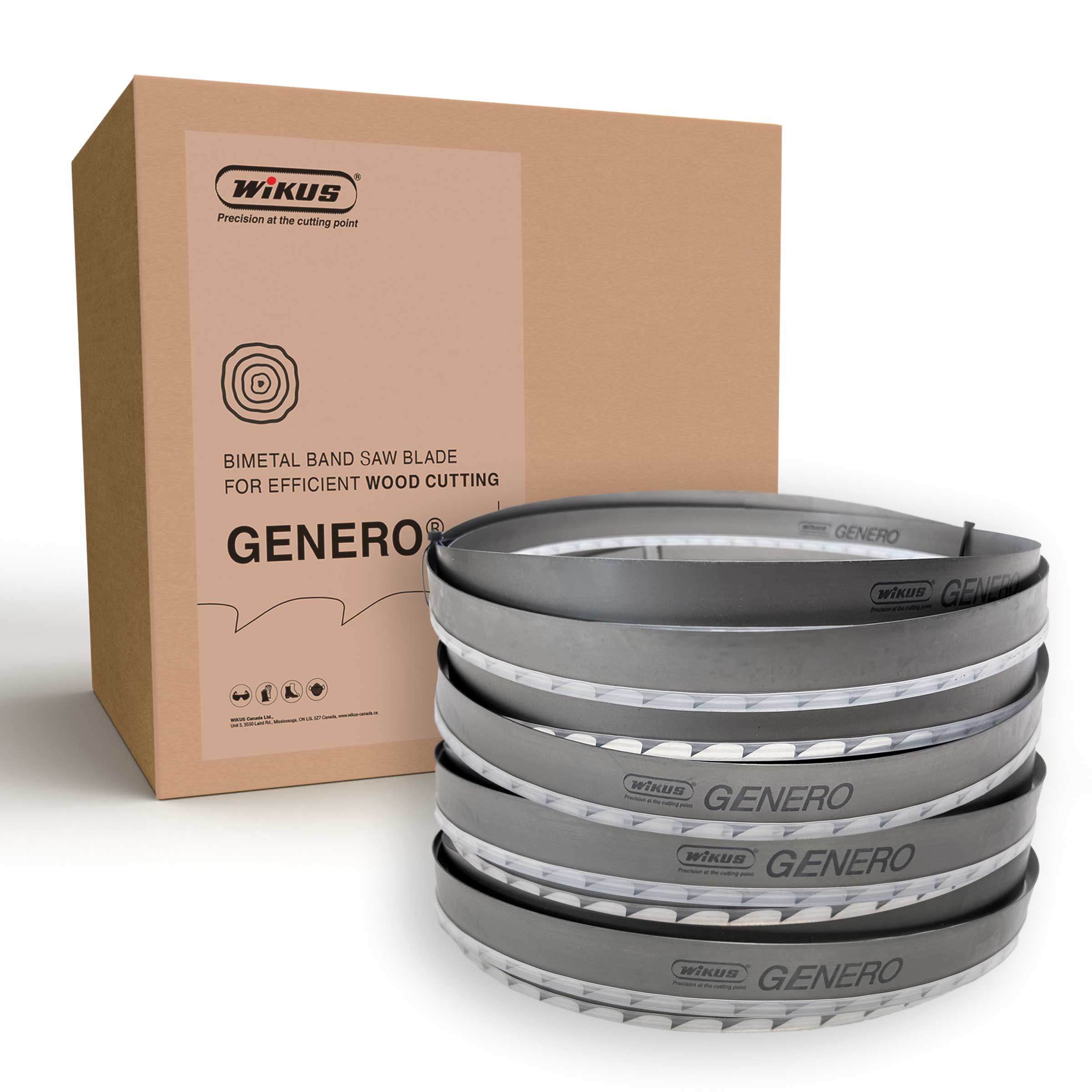 WIKUS GENERO® Bimetall-Sägeband 34x1,10 mm, Klauenzahn, 7° Spezial